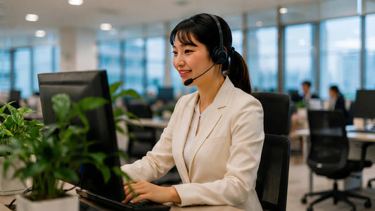 Clean modern office with natural light, organized desks and green plants at — best health checkup package shanghai