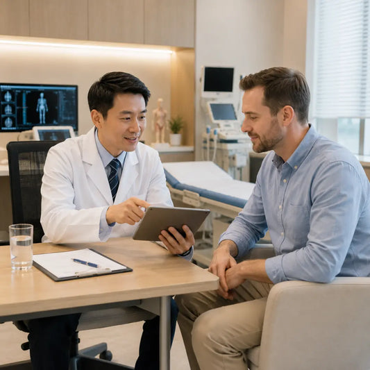 Essential Health Screening package available at Shanghai Tongren Hospital for international travelers visiting Shanghai